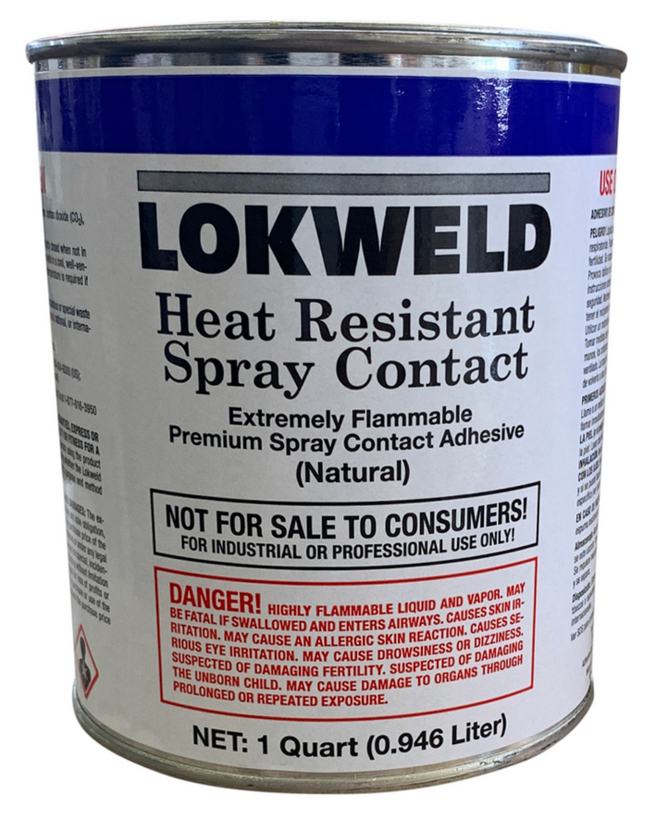 Lokweld Heat Resistant Contact Adhesive (Gallon)