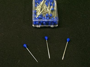 Plastic Head Blue Upholstery Pins